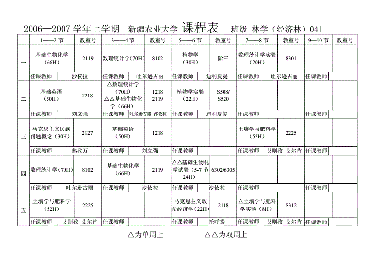 大学课程表(大学课程表软件)